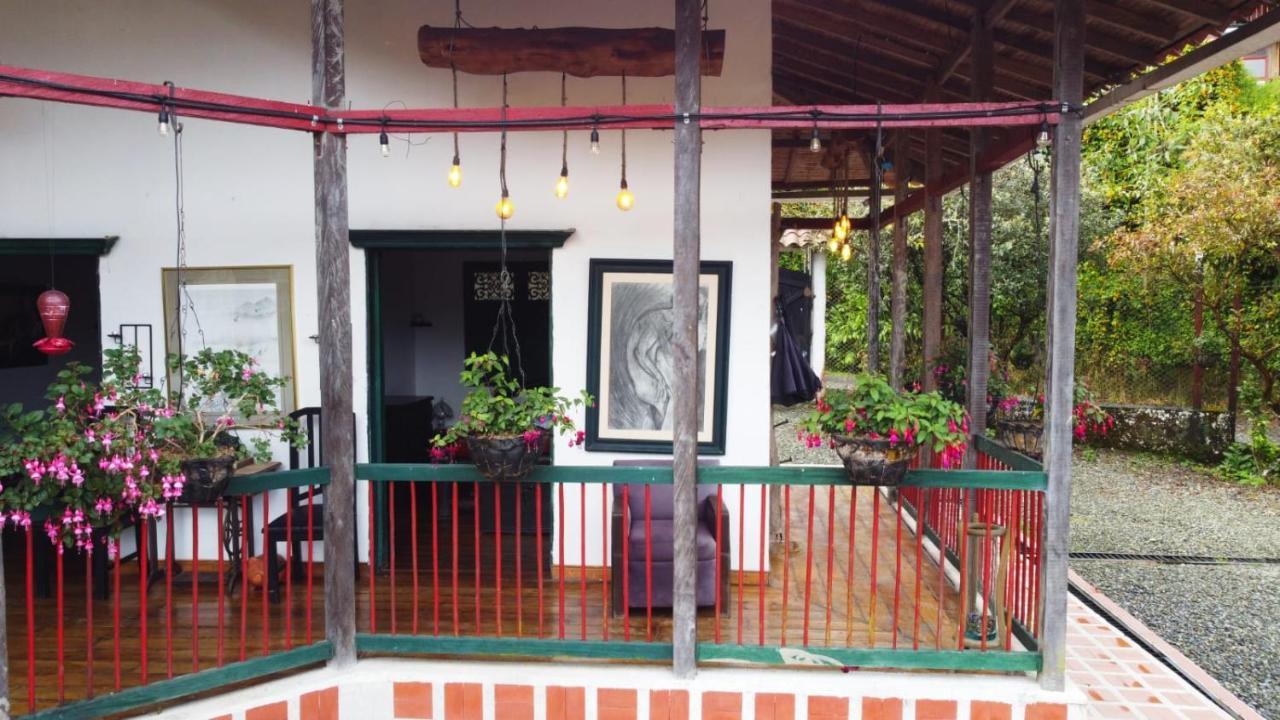 Finca Campestre La Adelita B&B Salento Bagian luar foto